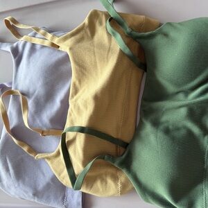 Ribbed Bralette Trio Aerie